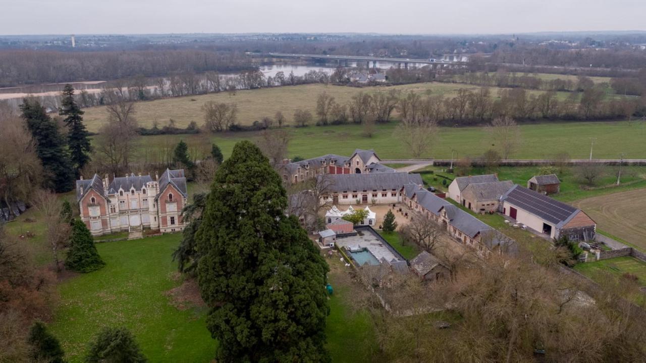 Chateau De Belle Poule Les Ponts-de-Cé Exterior foto