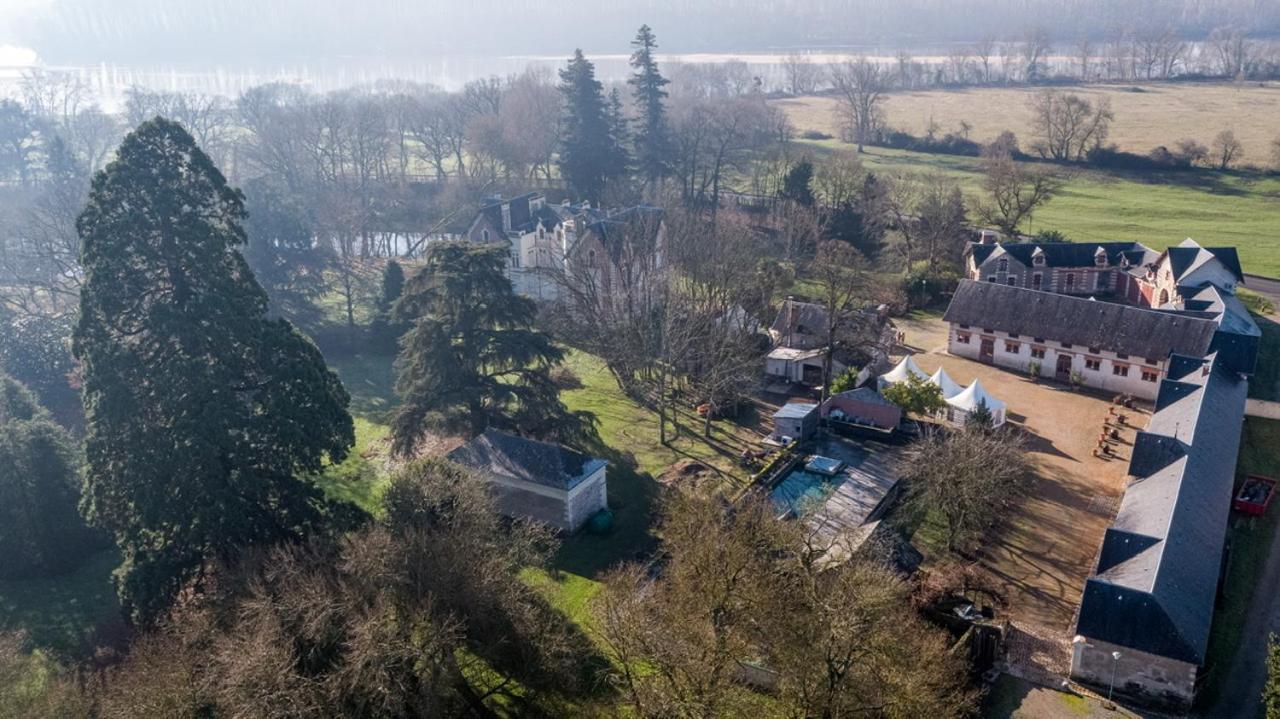 Chateau De Belle Poule Les Ponts-de-Cé Exterior foto
